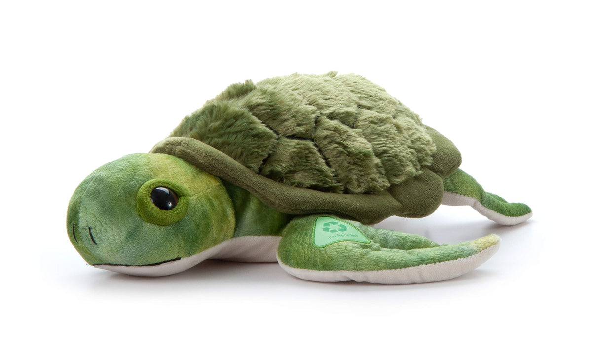 The Petting Zoo sea turtle plush with durable stitching for years of play.