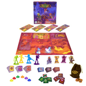 The Quest Kids family game night setup showcases inclusive play for kids ages 5+.