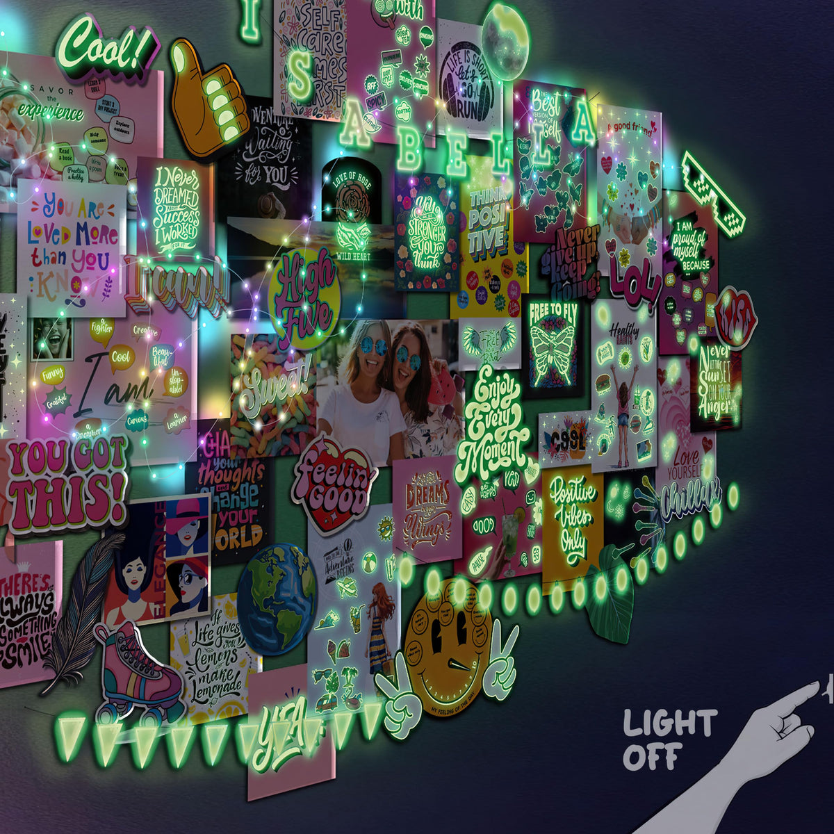 The Scholar Ant 1000+ stickers add vibrant, customizable decor for teen bedrooms.