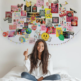 The Scholar Ant customize-self-expression kit lets teens shape their space.