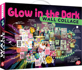 The Scholar Ant Glow in the Dark Wall Collage Kit lights up teen rooms beautifully.
