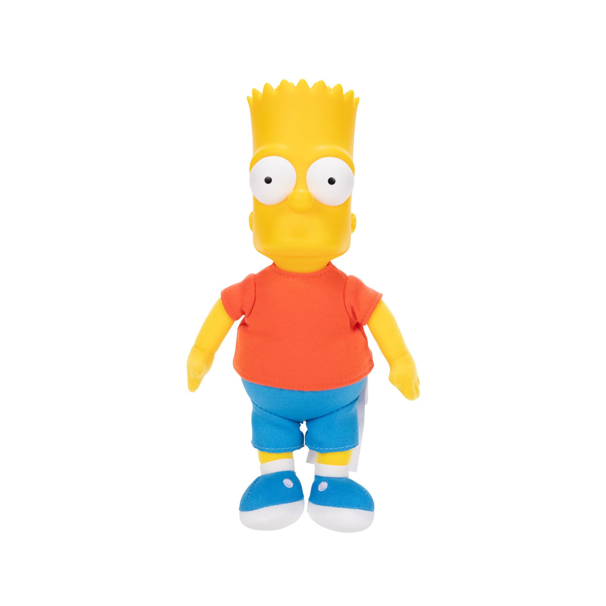 The Simpsons Bart Plush with soft body and sculpted head for display and play