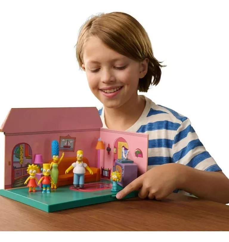 The Simpsons playset with included figures helps expand any collection.