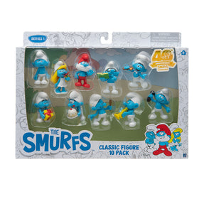 The Smurfs 2-inch Grouchy figure for display and playful scenes.
