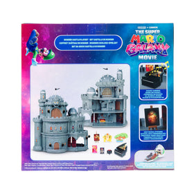 THE SUPER MARIO BROS. MOVIE Bowser Castle includes a two-button chime piano companion.