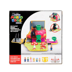 Encourages storytelling and film reenactments with the Super Mario Bros Movie toy.