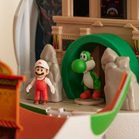 The Super Mario Bros. Movie 1.5-inch Yoshi figure for compact posing and dioramas