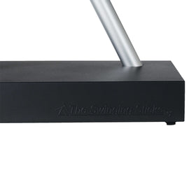 The Swinging Sticks aluminum sticks assembly highlights modern art that sparks conversation.