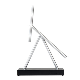 The Swinging Sticks desktop kinetic sculpture showing calm, captivating motion for focused workspaces.