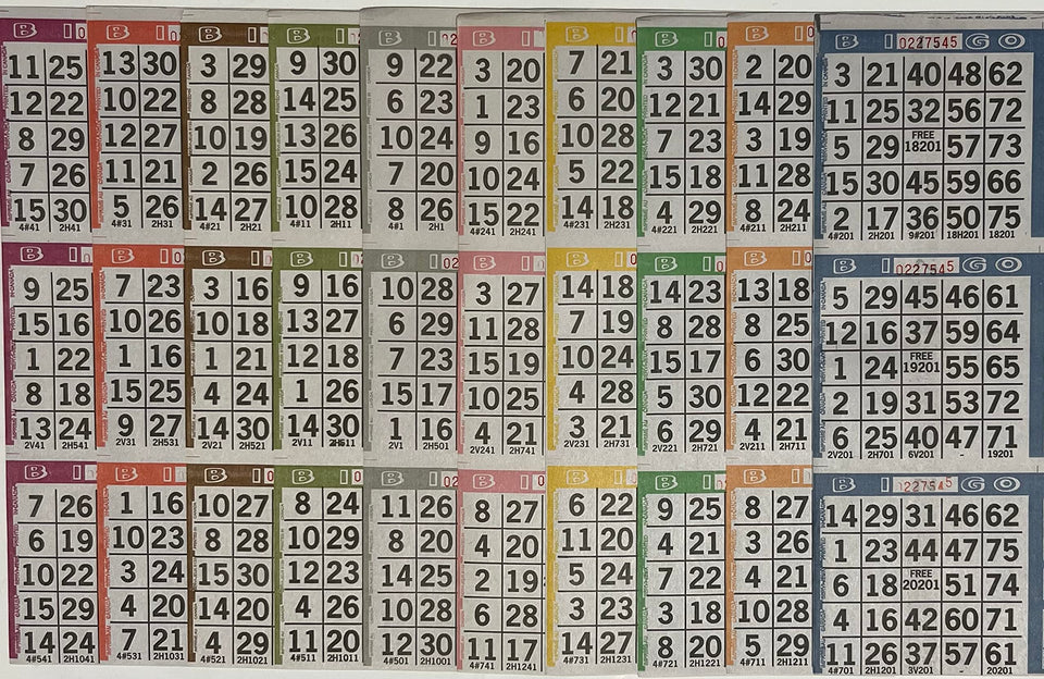 The Ticket Gurus bingo books 100-books ready for fast, social bingo sessions