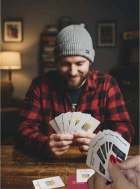 The Trump Card Game Trump cards introduce playful sabotage during rounds.