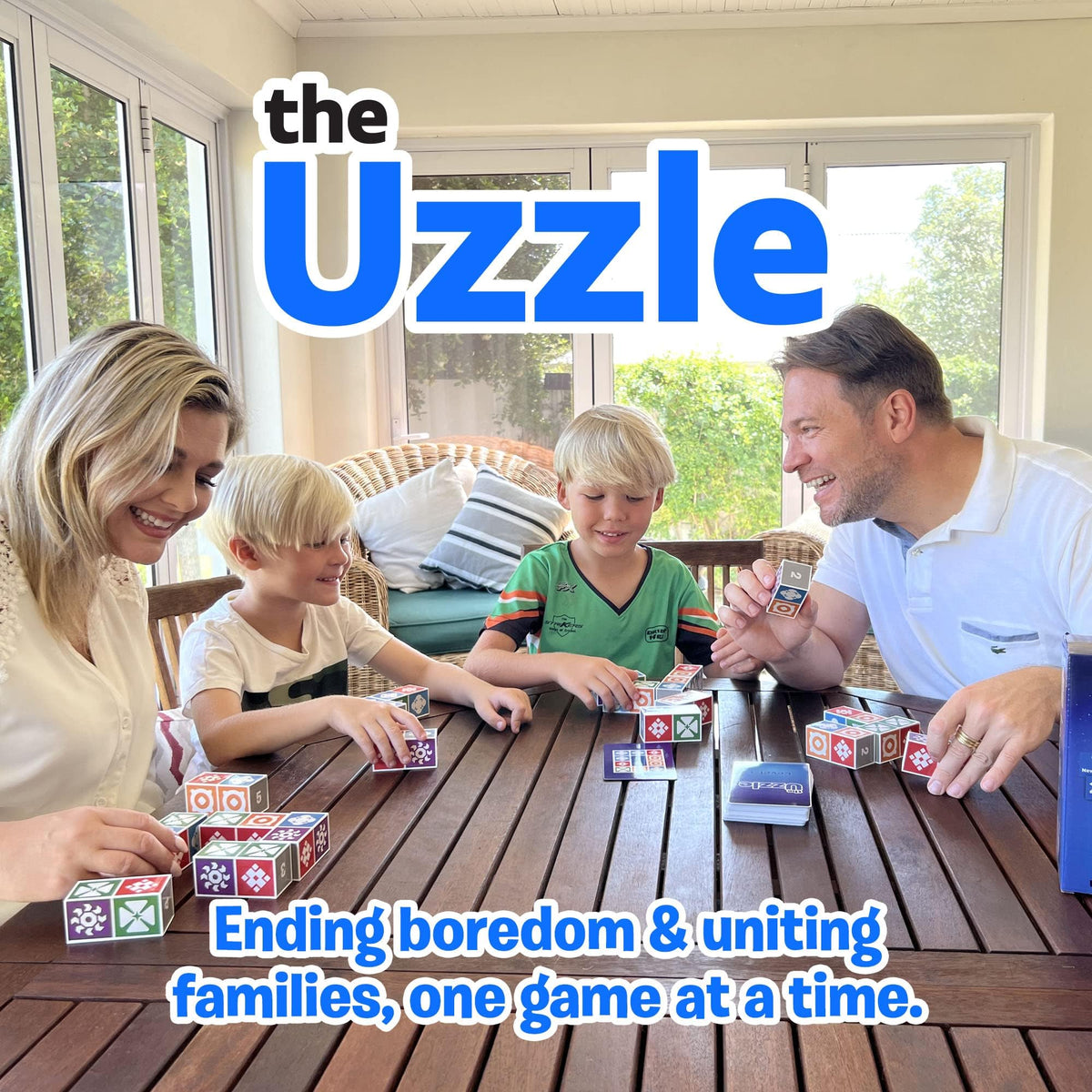 The Uzzle 3.0 difficulty levels shown for kids and adults.