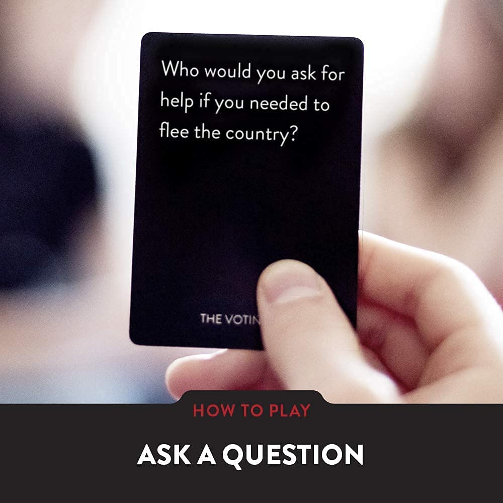 The Voting Game After Dark Edition features 250 cards fueling hours of playful moments.