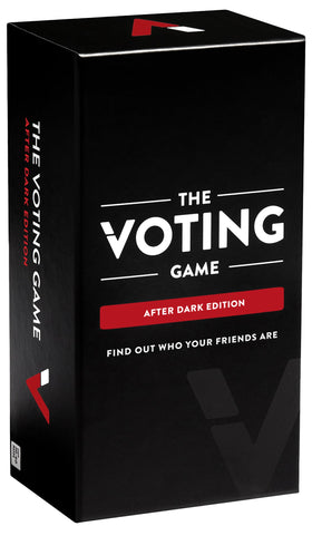 The Voting Game After Dark Edition cards on table spark lively conversations and shareable laughs.