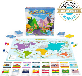 The World Game card facts: large deck of over 1500 country facts