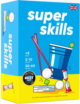 The World Game Super Skills challenge cards for fast-paced group play