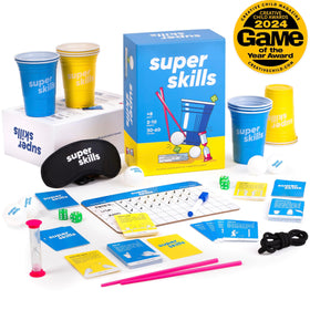 The World Game Super Skills cups pyramid building to enhance coordination