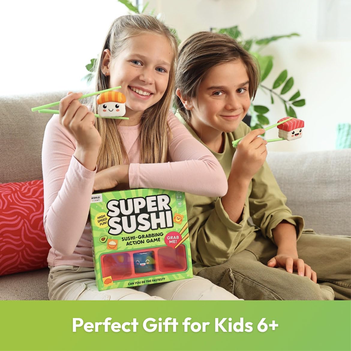 Super Sushi makes a versatile gift for birthdays or holidays.