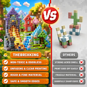 THEBRIXKING magnetic blocks forest scene inviting explorations of natural layouts