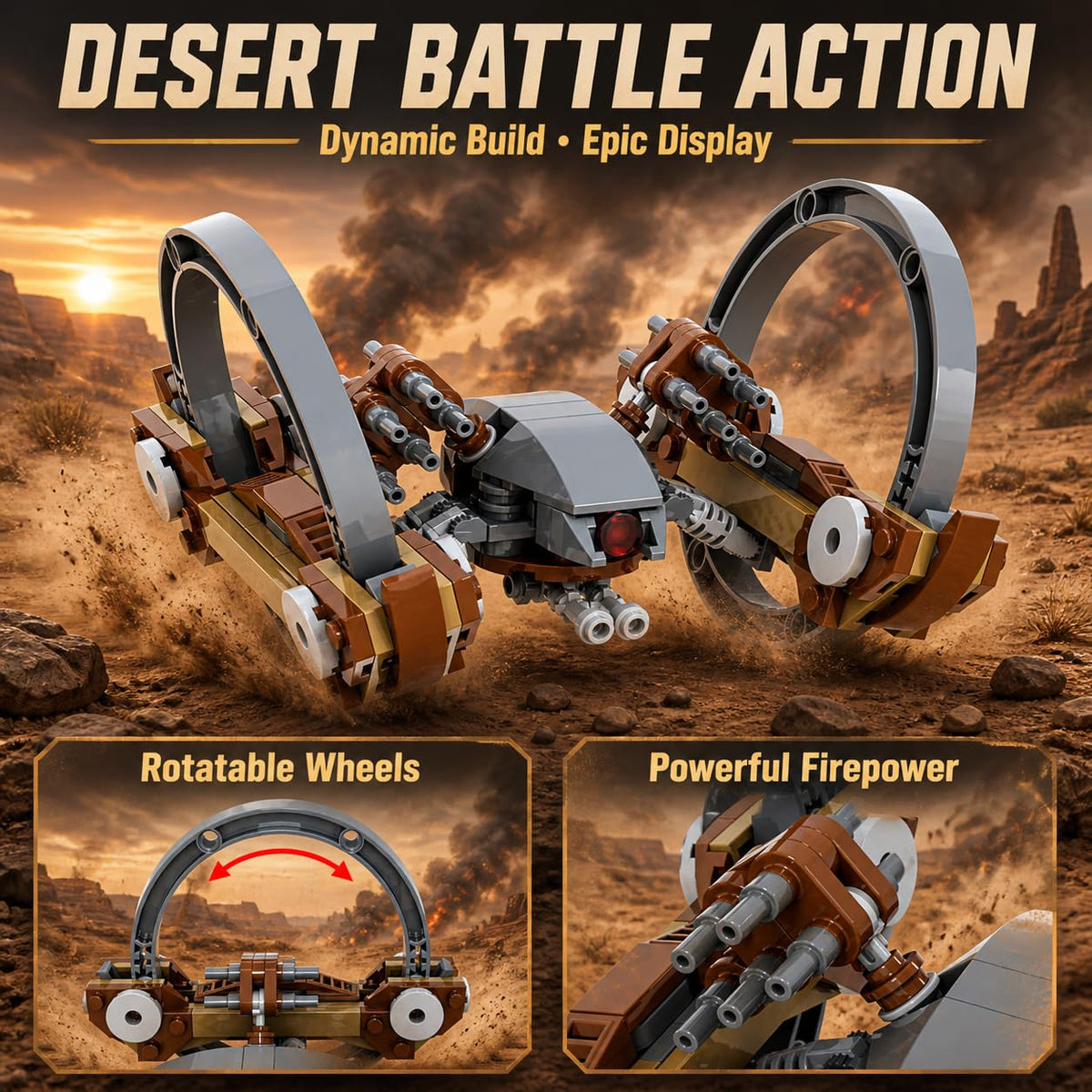 THEBRIXKING spacecraft model adds dramatic space battle visuals