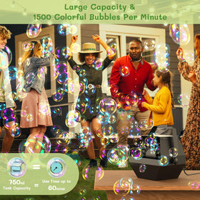 Theefun bubble machine metal body designed for durable event use