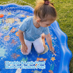 TheKiddoSpace hose-friendly setup lets you start sprinkling in minutes.