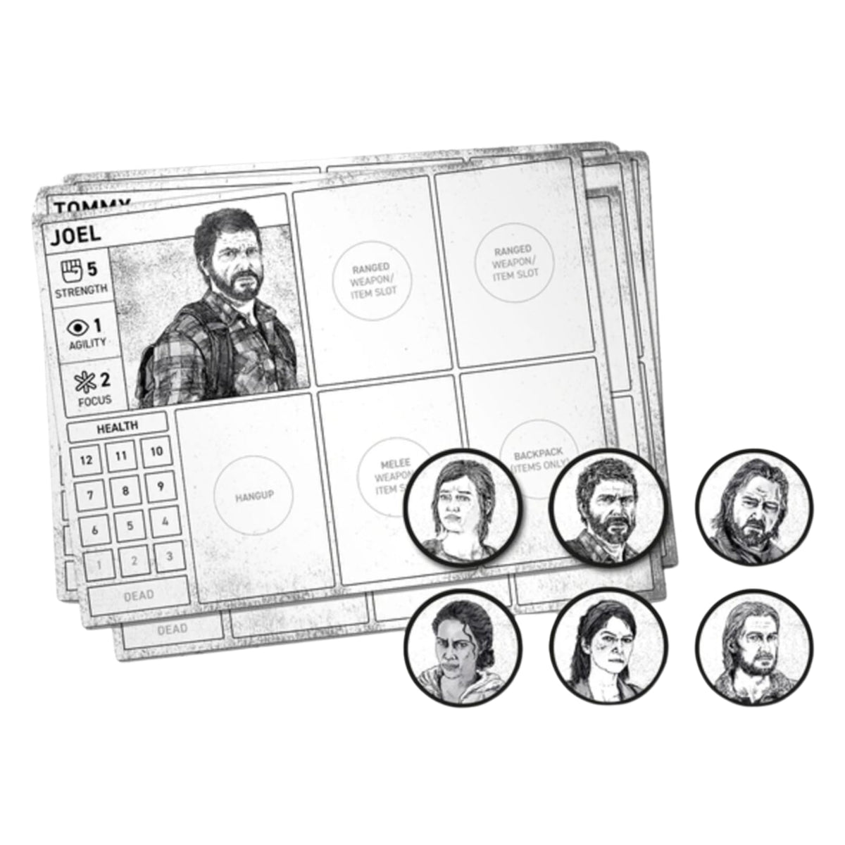 Themeborne The Last of Us: Escape the Dark dice and tiles enable strategy.