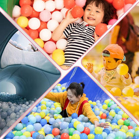 Thenese ball pit balls with packaging suitable for gifting