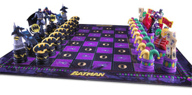 The Noble Collection Batmobile piece highlights the set's collectible vibe
