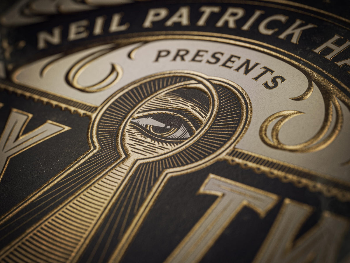 theory11 Box Two cover art detail captures premium craftsmanship and mystery
