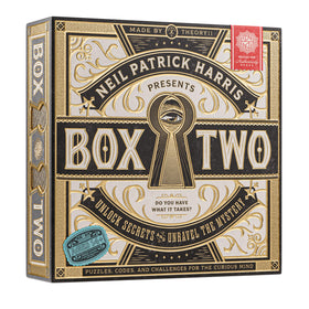 theory11 Box Two cover featuring Neil Patrick Harris invites immersive puzzle play
