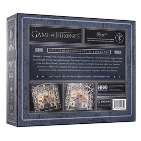 theory11 Game of Thrones puzzle collector carry pouch keeps pieces secure during storage.