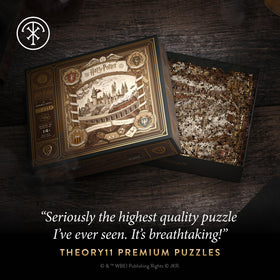 Theory11 Harry Potter puzzle multi-dimensional reveal enhances story discovery after completion.