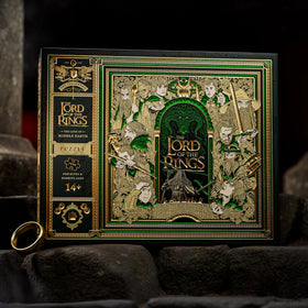 theory11 lord of the rings puzzle assembled display-ready art piece