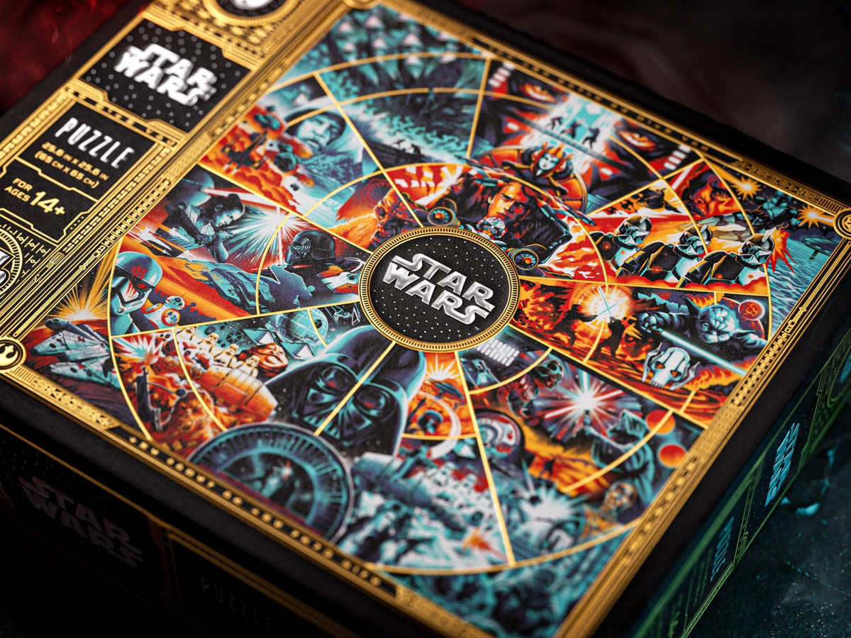 Full-color Star Wars puzzle by Theory11 for fans and collectors