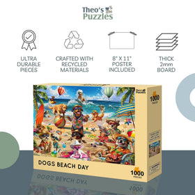 Theo's Puzzles 1000-piece poster included image highlighting reference sheet