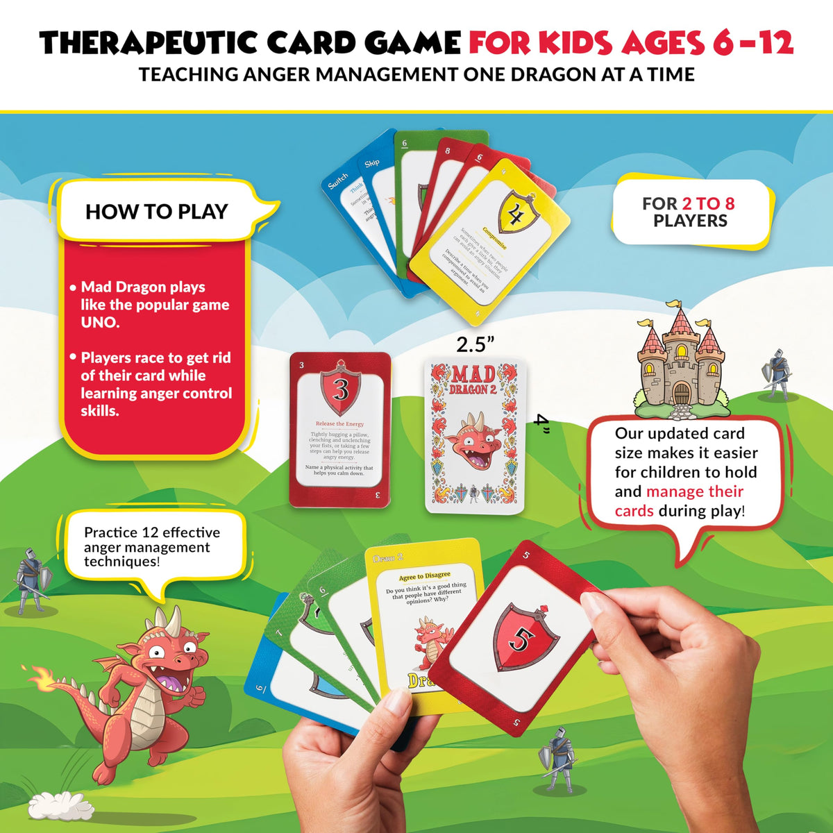 Therapy Game HQ Kids playing Mad Dragon 2 focusing on emotional regulation through play.