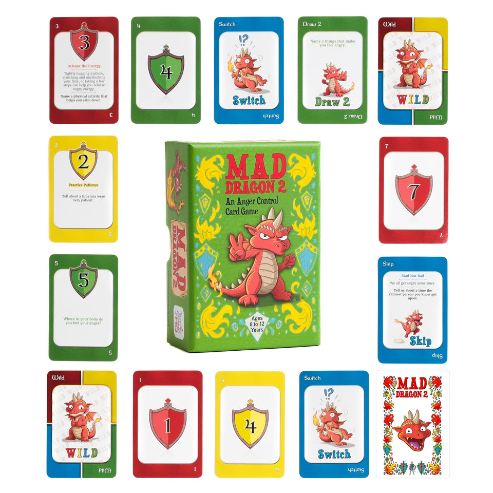 Therapy Game HQ Mad Dragon 2 cover image, inviting for classroom and home play.