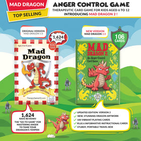 Therapy Game HQ Mad Dragon 2 detailed dragon art highlighting engaging visuals for kids.