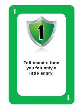 Mad Dragon child-playing scene shows a kid choosing a card to express feelings.