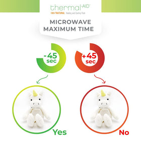 Thermal-Aid Juno Unicorn kid-friendly design supports comforting temperature therapy.