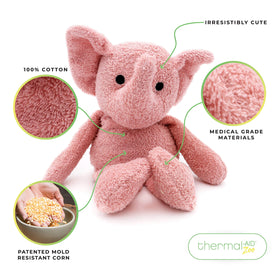 Thermal-Aid Tiny The Elephant microwave-heat view offers quick warmth.