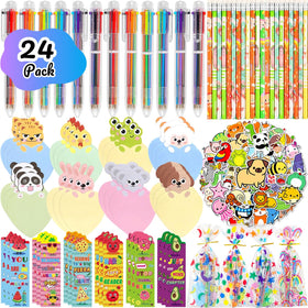 Thesixowls birthday goodie bags: full 24-pack contents for kid-friendly party favors