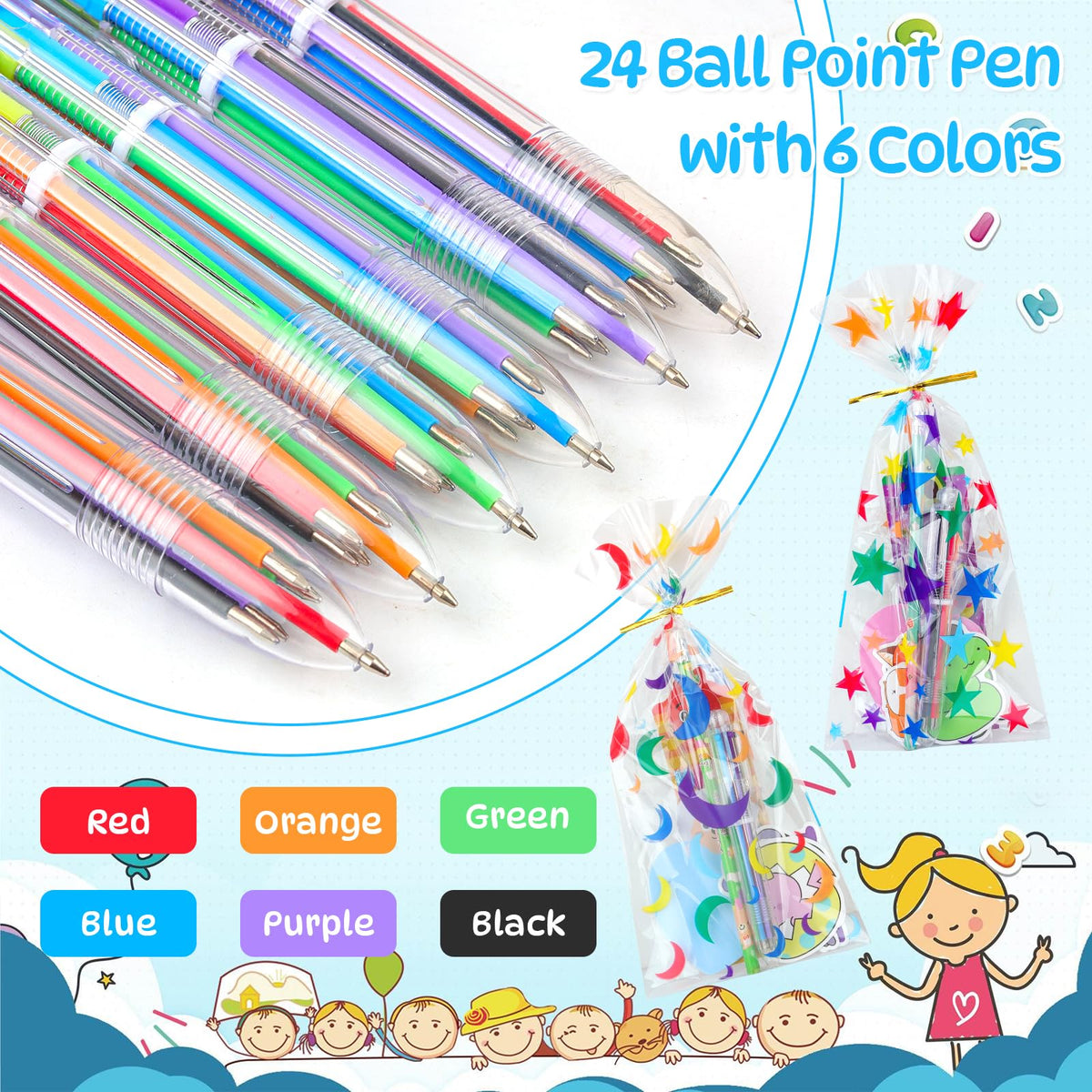 Thesixowls colored pencils for daily writing and doodling in school