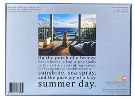 The Stillroom Ocean View with hydrangeas emphasizes serene, scenic distraction from daily routines.