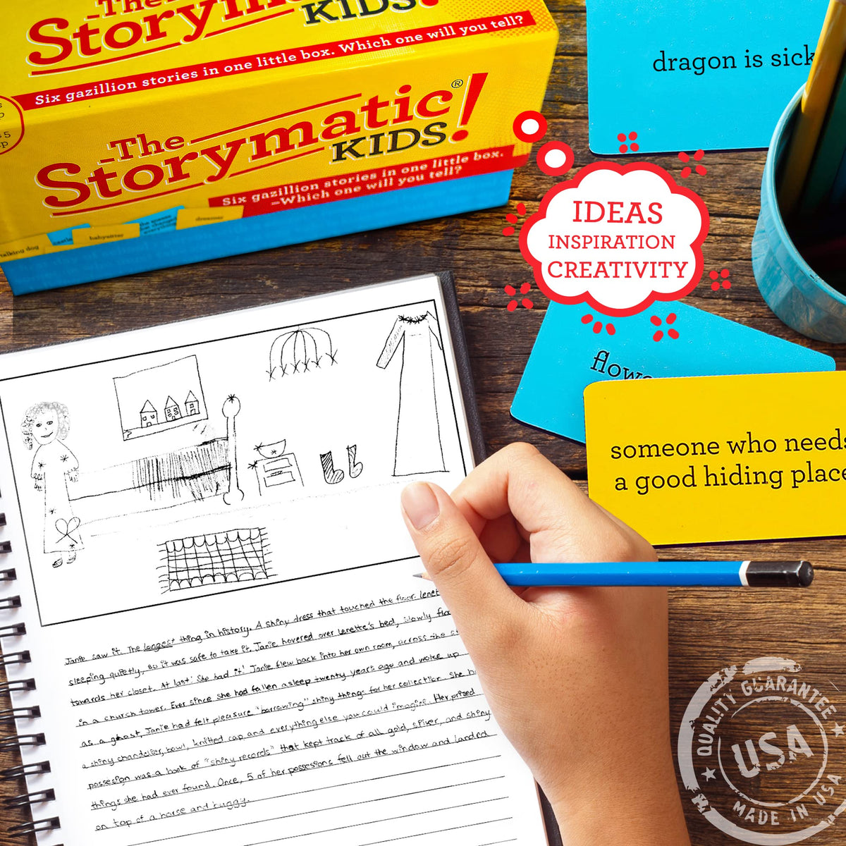 The Storymatic Kids classroom use supporting drama and learning at home