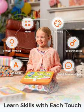 Think Academy durable ABS frame withstands everyday toddler play