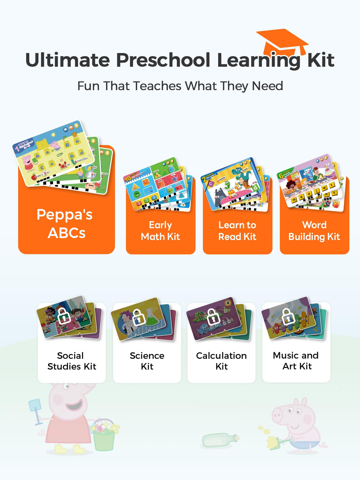 Think Academy flash cards animals expand vocabulary and daily life themes