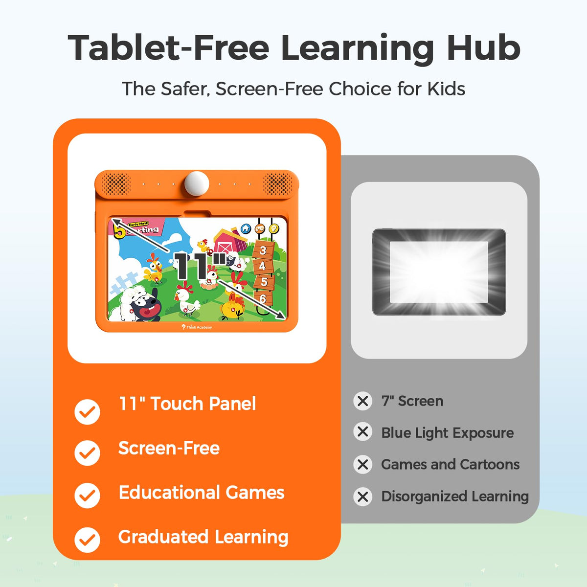 Think Academy Learning Pad free online lesson access enhances guided practice at home.