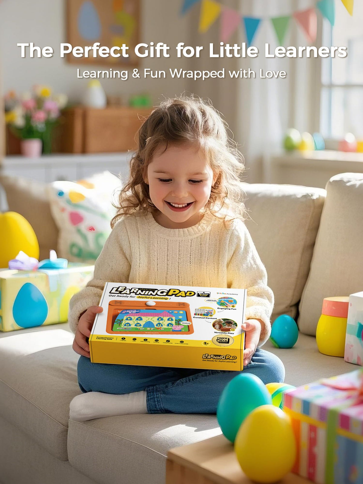Think Academy Learning Pad Hints mode offers guided feedback